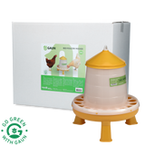 Gaun Geflügel Futterautomat, mit Ständer, Bio-Kunststoff, limonengrün, 4 kg