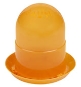 Gaun Geflügel Futterautomat, Kunststoff, orange, 2 kg