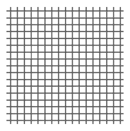 Gevelfix Insektennetz, epoxidiertes Aluminium, 14 x 23 cm, Maschenweite 2,2 mm