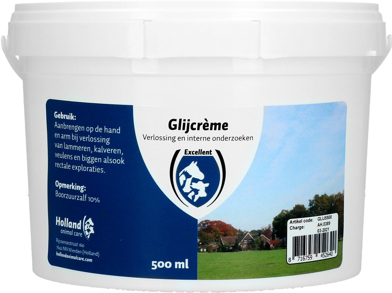 Excellent Gleitcreme, veterinärmedizinisch, 500 ml