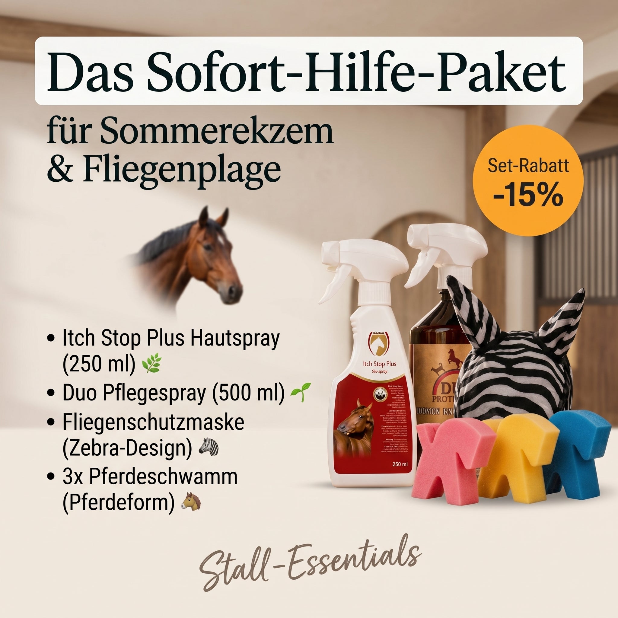 Sommerekzem & Fliegen-Schutzschild