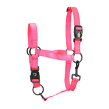 Excellent Halfter, Nylon, reflektierend, rosa, XL
