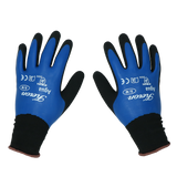 Keron Nylon-Feinstrickhandschuh, Latexbeschichtung, wasserdicht, Größe S, 1 Paar