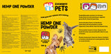 Excellent Pets Hanfpulver für Hunde und Katzen, 100 g