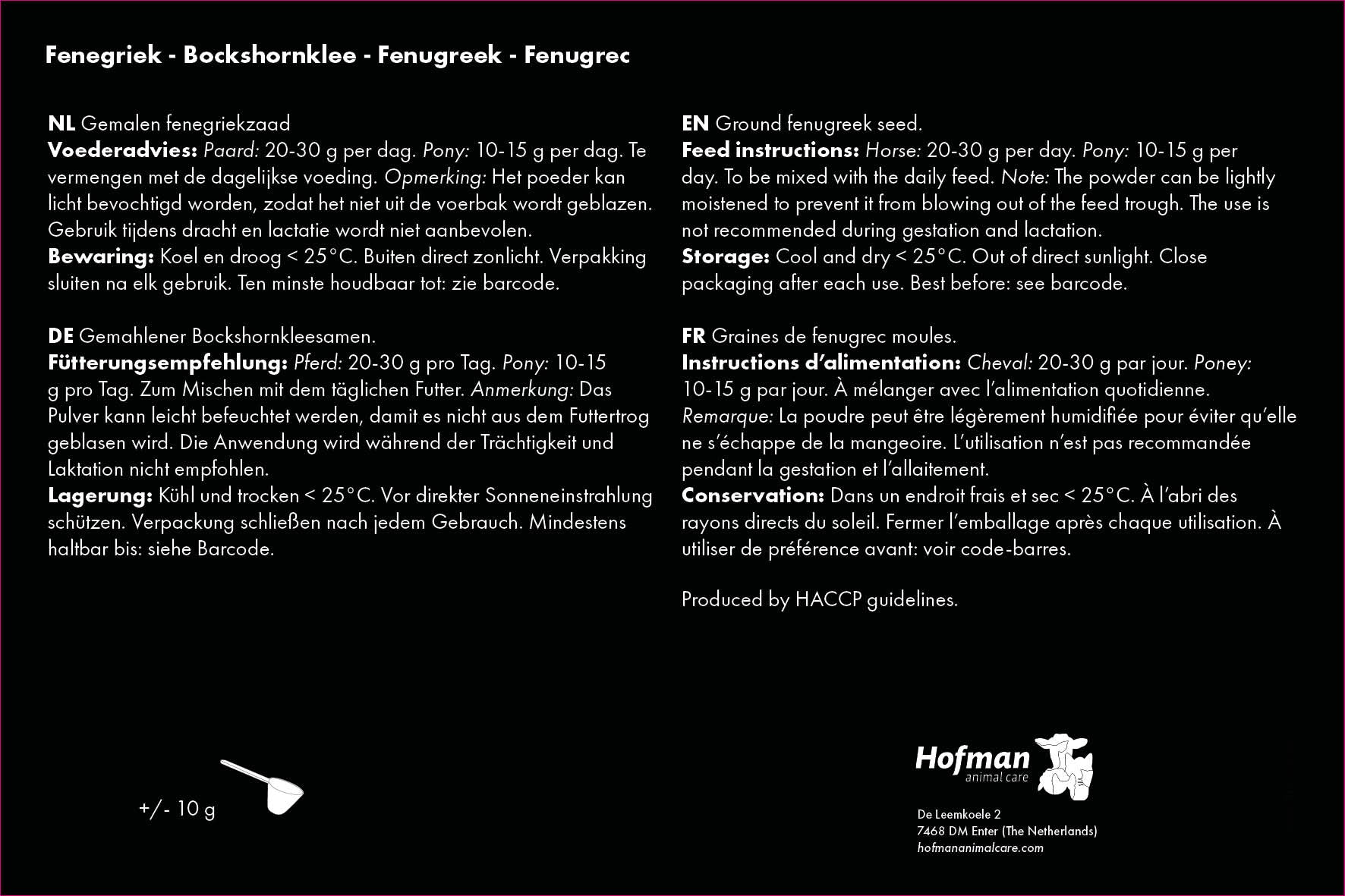 Excellent Horse Bockshornklee für Pferde, 1 kg