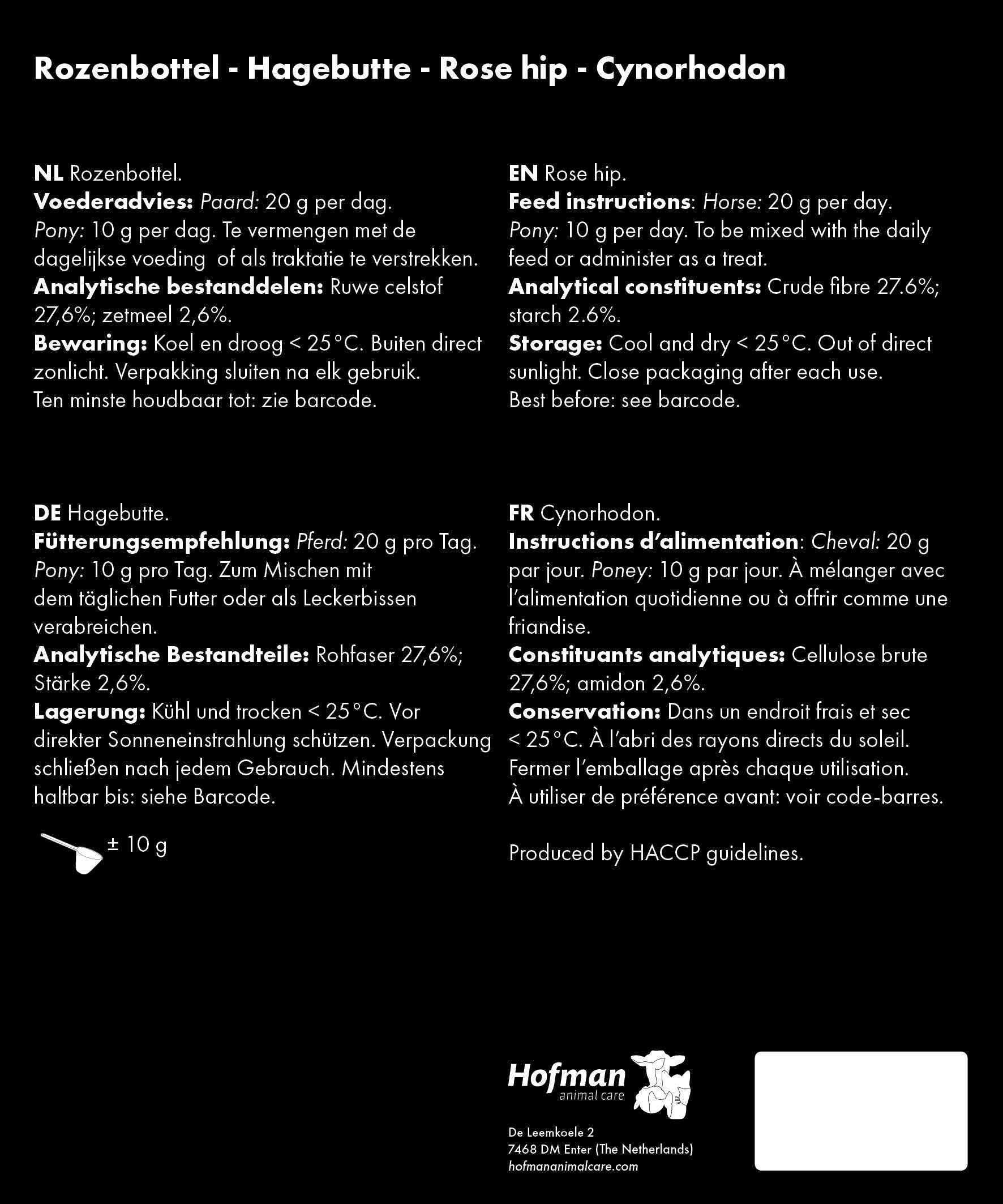 Excellent Horse Hagebutten für Pferde, 1 kg