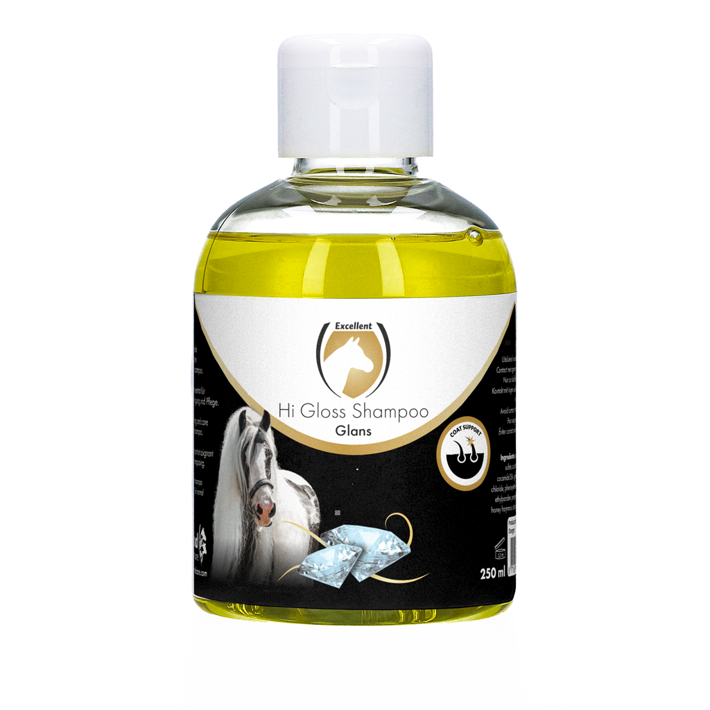 Excellent Horse Hi Gloss Shampoo, Original, für Pferde, 250 ml