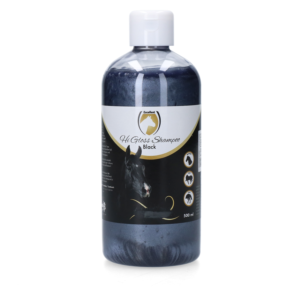 Excellent Horse Pferdeshampoo, schwarz, 500 ml