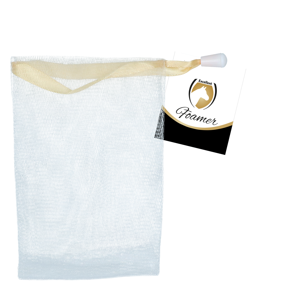 Excellent Horse Schaumnetz für Shampoo-Bar, 15 x 10 cm