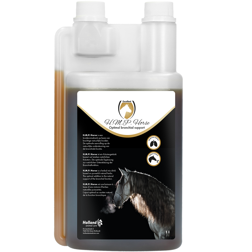 Excellent Horse H.M.P. Liquid, Ergänzungsfuttermittel für Pferde, Atemwege, 1 l
