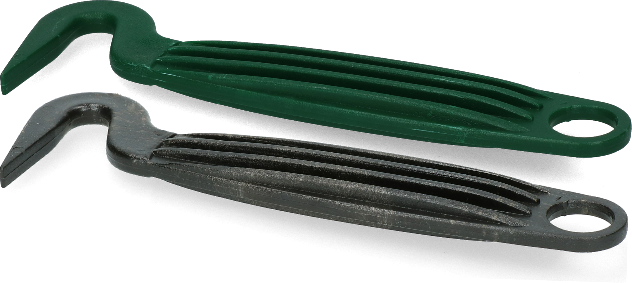 Hufkratzer Vplast, Kunststoff, grün