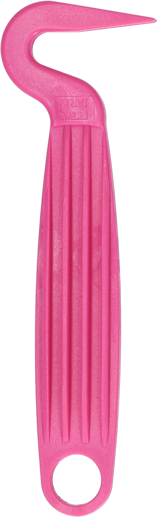 Hufkratzer Kunststoff, rosa, Vplast