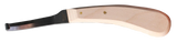 Hufmesser Merkloos VC 321 "L", schmal, extra geschärft, hellbrauner Griff, Klauenpflege Rind