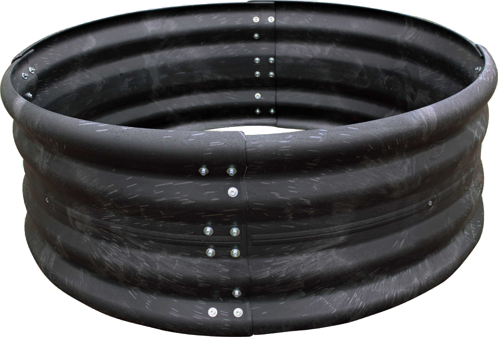 OK Plast Heuraufe, Ringform, Ø 180 cm, für Rinder und Pferde