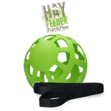 Heuball Slow Feeder Fun & Flex, grün, mit Nylonband 2 m