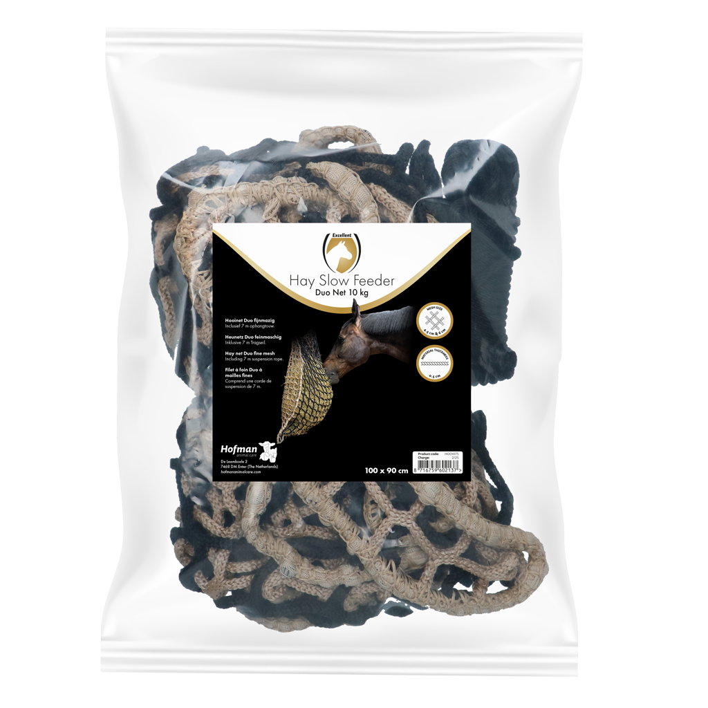 Heunetz Slow Feeder, Polypropylen, Maschenweite 60/45 mm, 10 kg