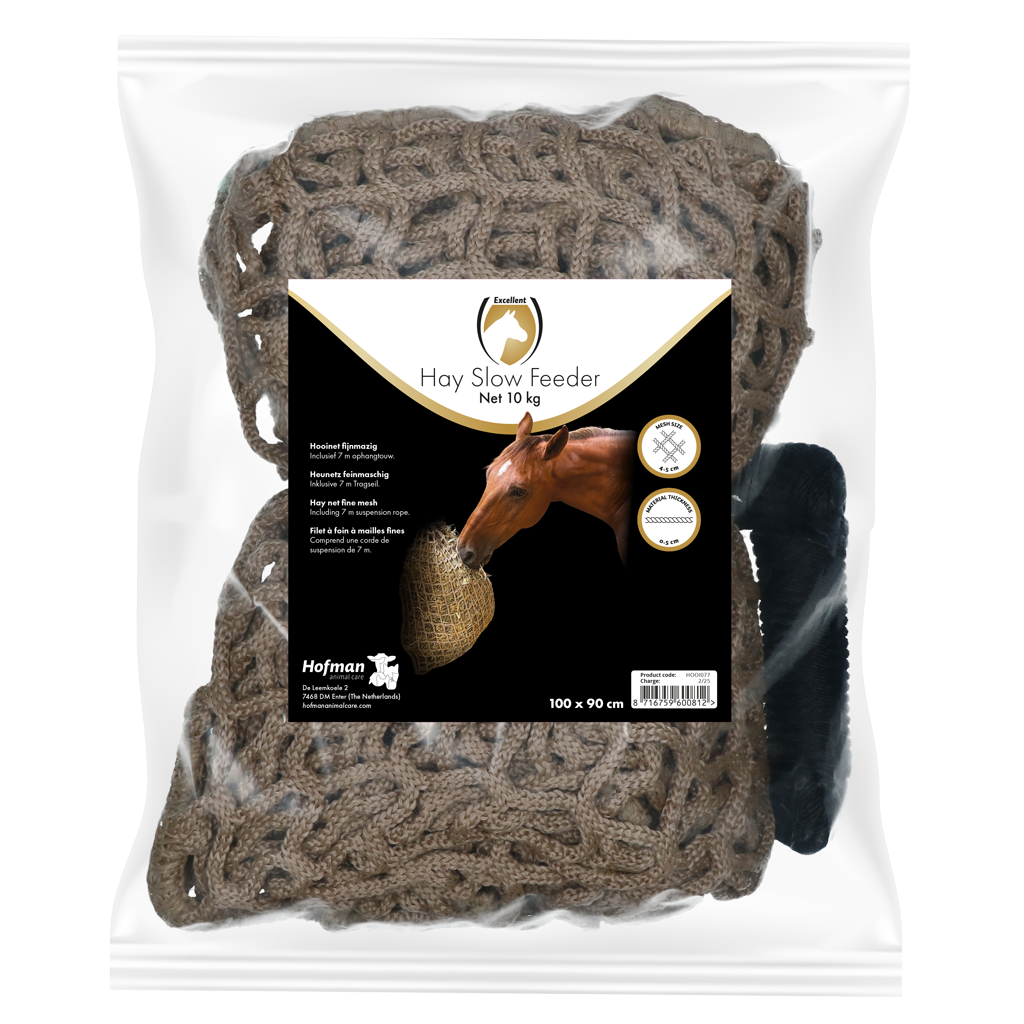 Heunetz, Slow Feeder, Maschenweite 45 mm, 10 kg