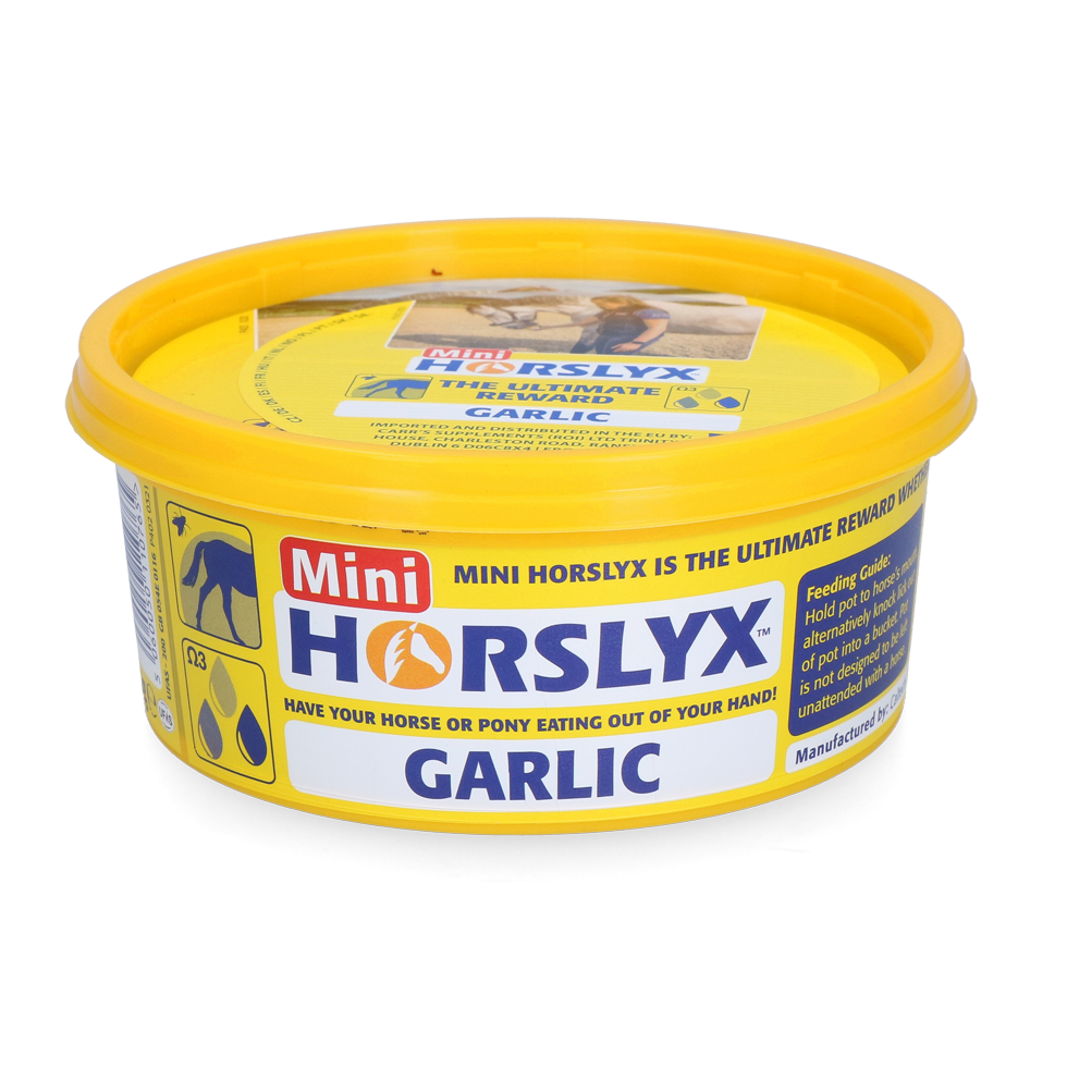 Horslyx Leckstein Mini, Knoblauch, für Pferde, 650 g
