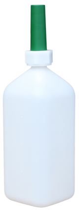 Eingabeflasche Kuh, Kalb, Gewa, lange Düse, 2 l