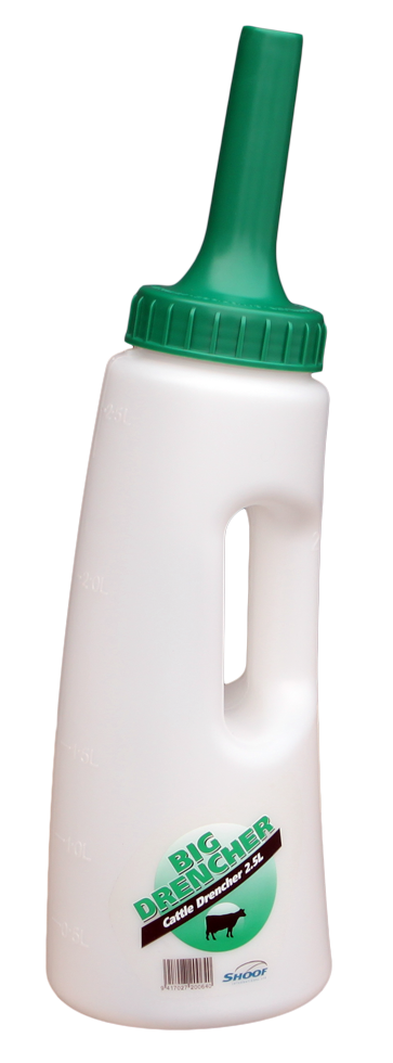 Drencher Easy Drencher Big, Rind, Kalb, Kunststoff, grün, 2,5 l