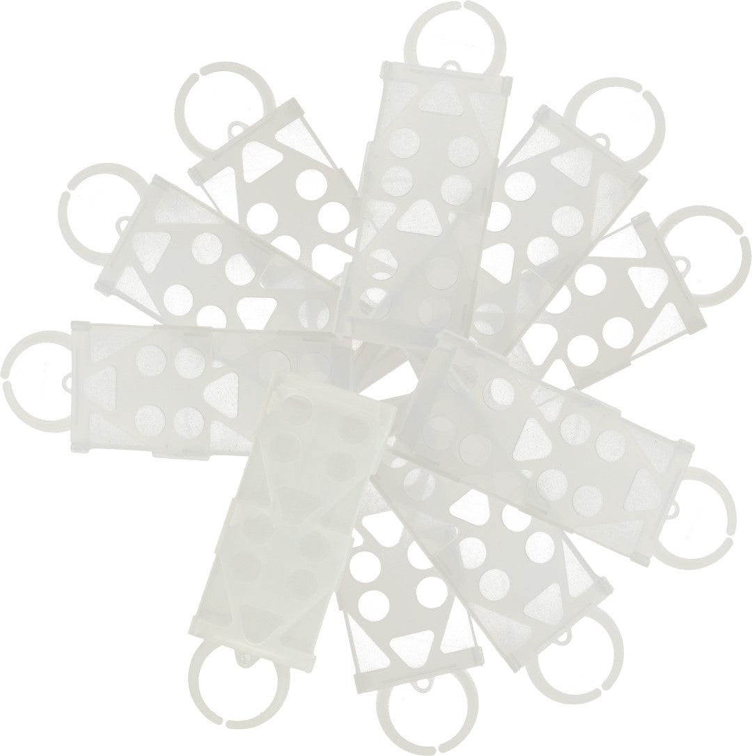 Hofman Mottenfalle, Pheromon, mit Klebeplatte, 18,5 x 6,7 x 1,6 cm, 10 Stk
