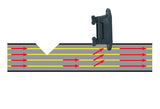 ZoneGuard Bandisolator Dura-Lock, für Band bis 40 mm, 10 Stk