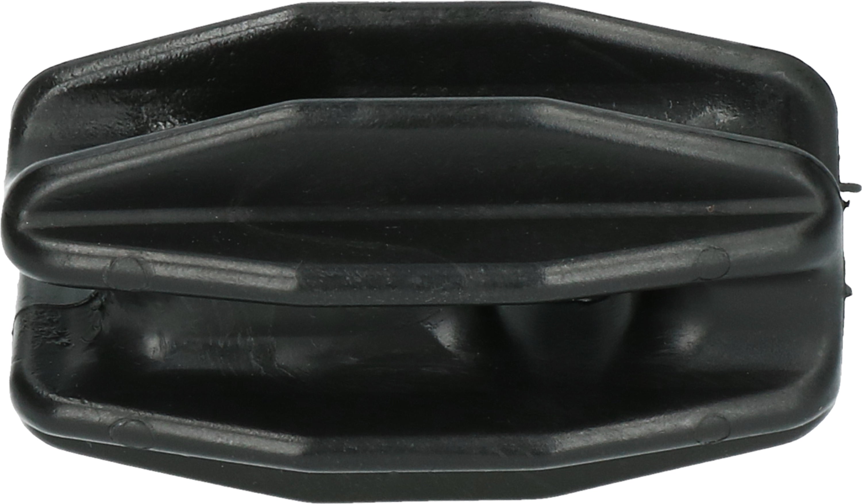 Abspannisolator Kunststoff, schwarz, 7 x 4 x 4 cm, für Elektrozaun, 20 Stk