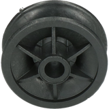 Eckisolator, Kunststoff, Ø 42 mm, Loch Ø 8 mm, schwarz