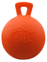 Jolly Pets Pferdeball, selbstaufblasend, bissfest, Ø 25 cm, orange