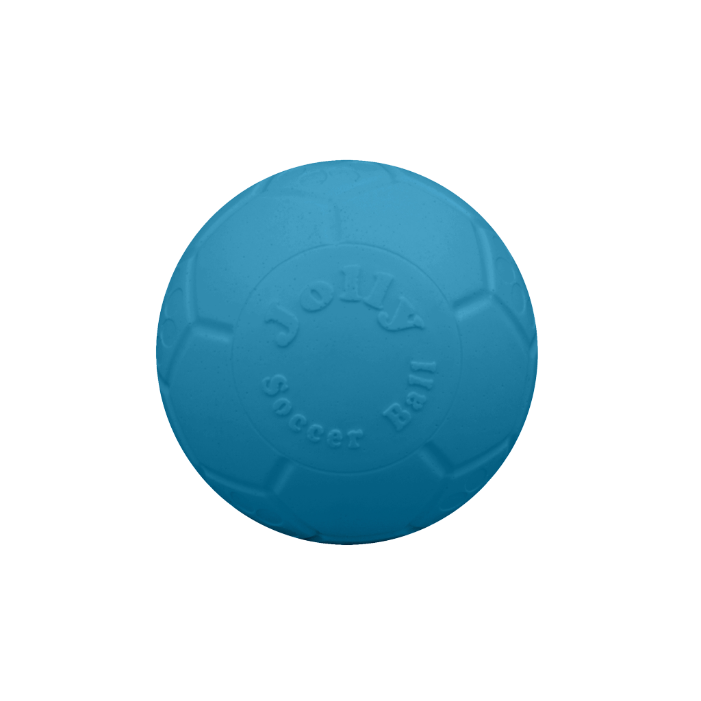 Jolly Pets Hundeball, Soccer Ball, hellblau, Ø 7,5 cm