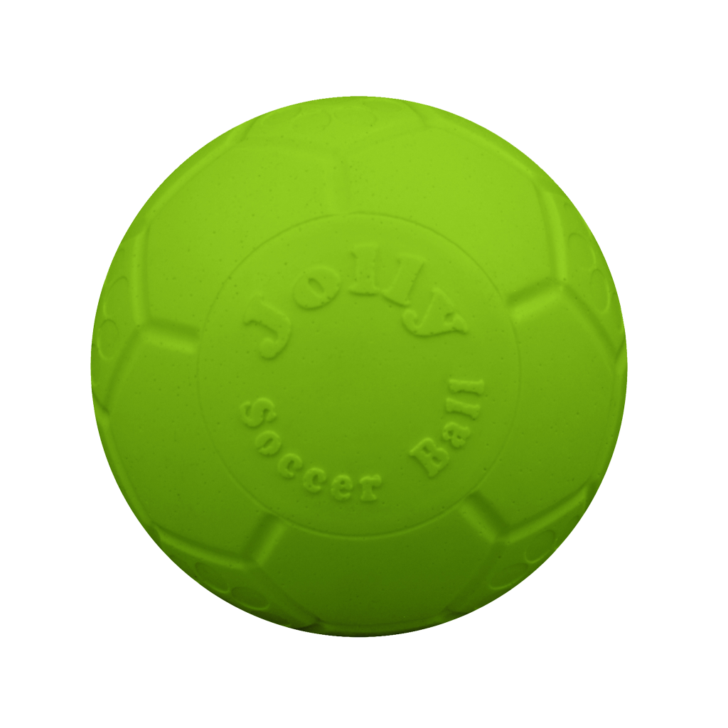 Jolly Hundeball, Jollyflex, schwimmfähig, Apfelduft, grün, Ø 10 cm