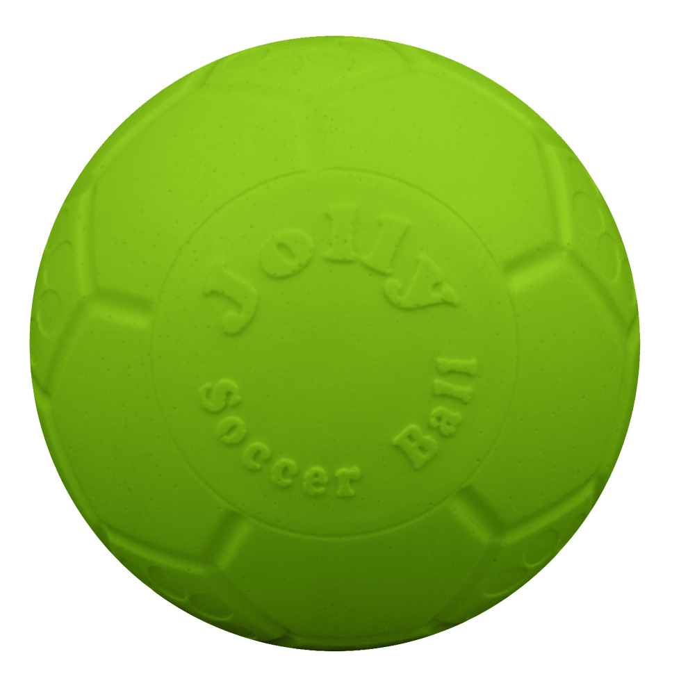 Jolly Pets Hundeball, Grün, Jollyflex, schwimmfähig, Duft Apfel, Ø 15 cm