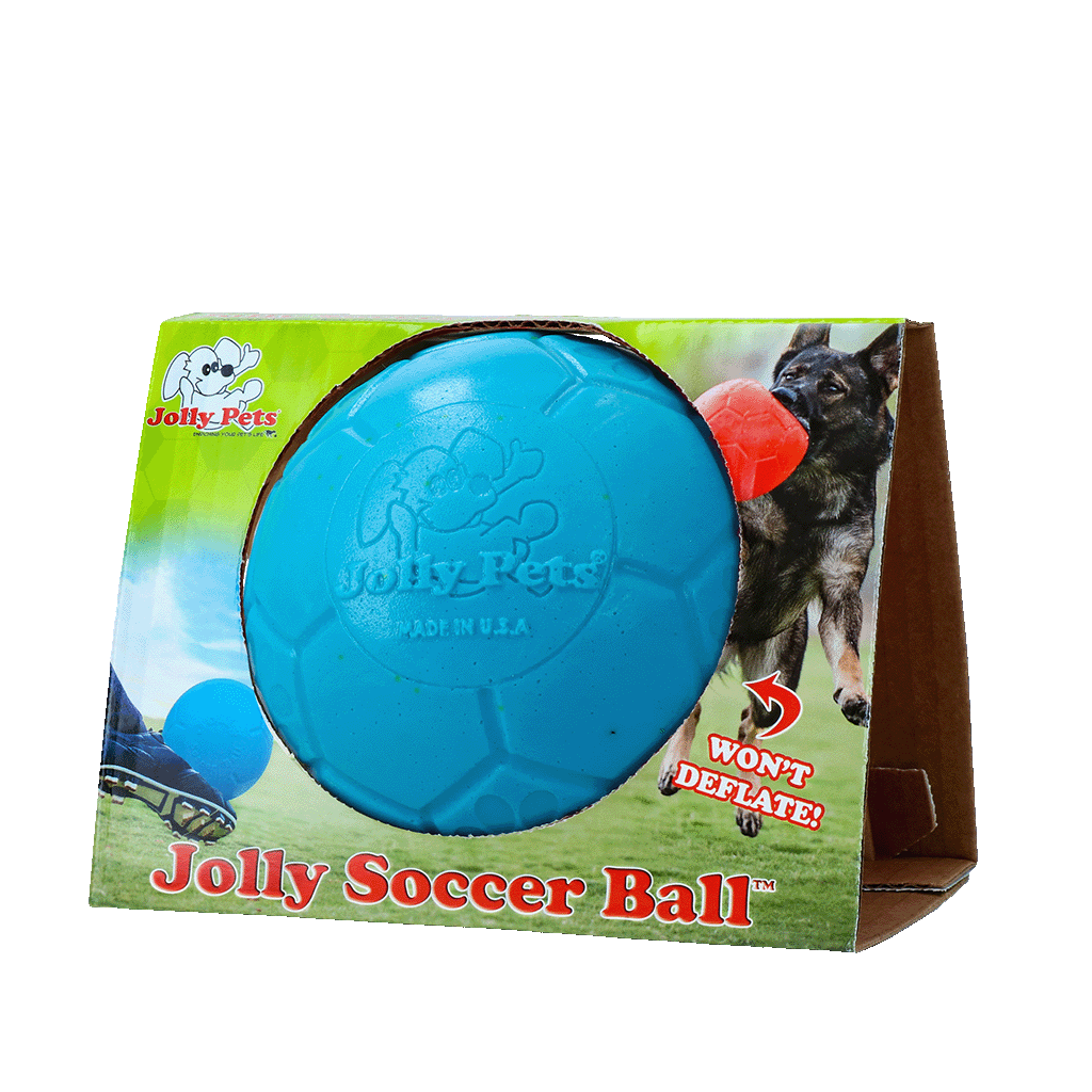 Jolly Pets Hundeball, Jollyflex, schwimmfähig, hellblau, Ø 15 cm