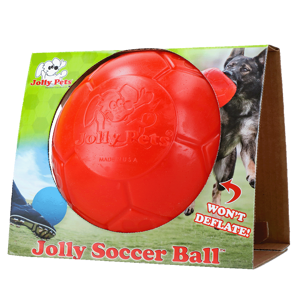 Jolly Pets Hundeball, Jollyflex, orange, schwimmfähig, Ø 20 cm