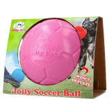 Jolly Pets Hundespielzeug, Soccer Ball, Jollyflex, rosa, Ø 20 cm
