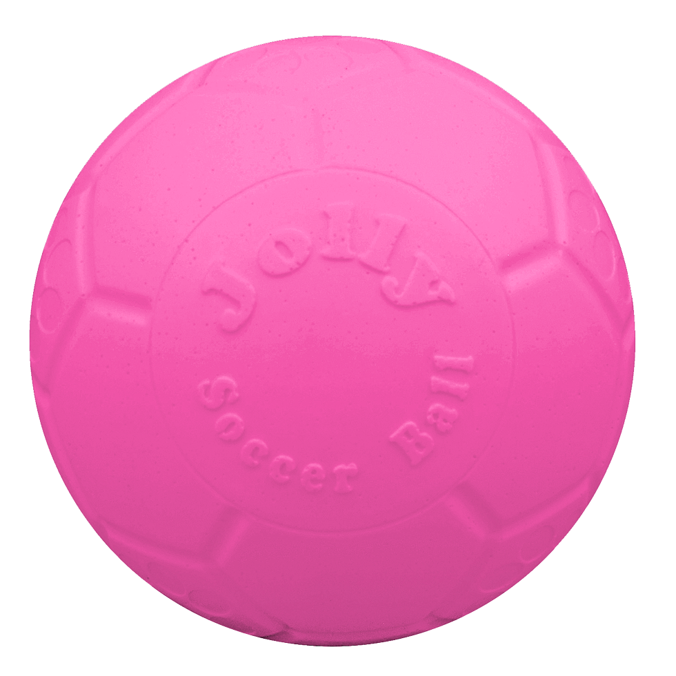 Jolly Pets Hundespielzeug, Soccer Ball, Jollyflex, rosa, Ø 20 cm