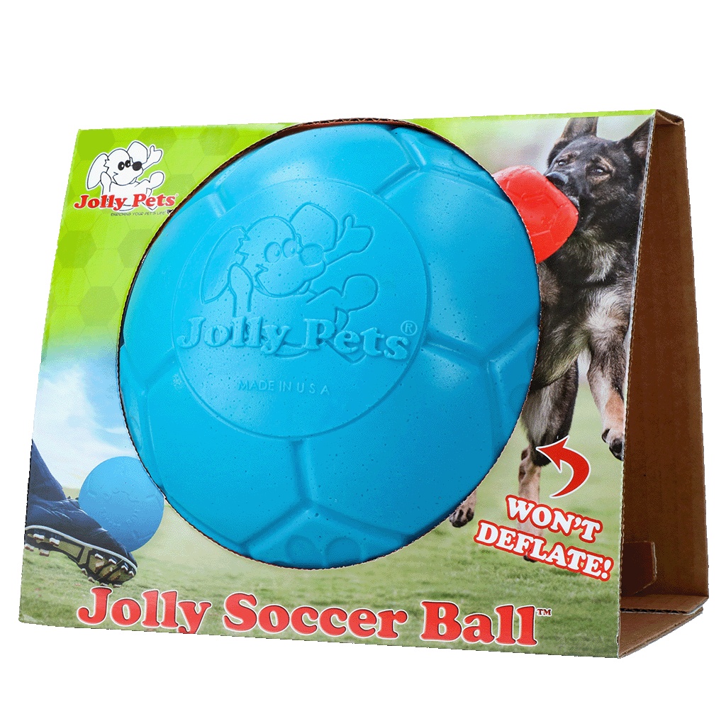 Jolly Pets Hundeball, Jollyflex, schwimmfähig, hellblau, Ø 20 cm