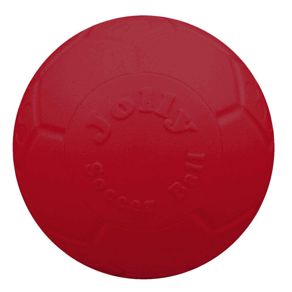 Jolly Pets Hundespielball, Jollyflex, schwimmfähig, rot, Ø 20 cm