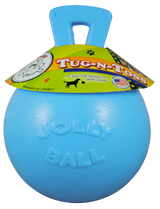 Jolly Pets Hundeball Tug-n-Toss, Heidelbeere, Vanilleduft, Ø 15 cm