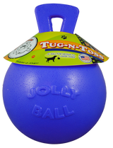 Jolly Tug-n-Toss Hundespielball, Blau, Ø 15 cm