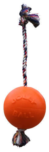 Jolly Pets Hundespielzeug Romp-n-Roll, Vanille, Ø 15 cm