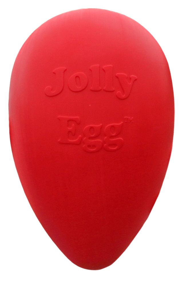 Jolly Pets Hundespielzeug Ei, rot, 30 cm