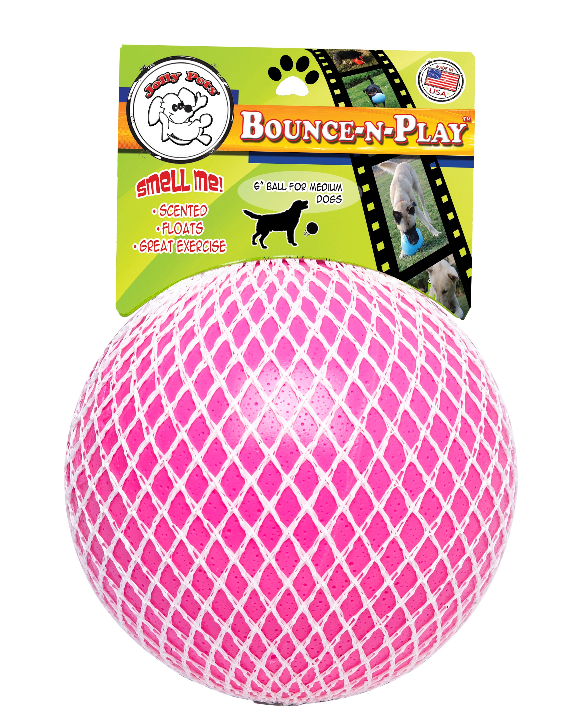 Jolly Pets Hundespielzeug Bounce-n Play, Ø 20 cm