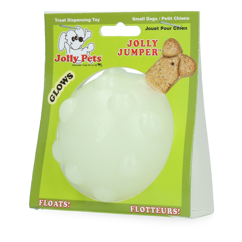 Jolly Pets Hundeball, Glow in the Dark, Ø 7,6 cm