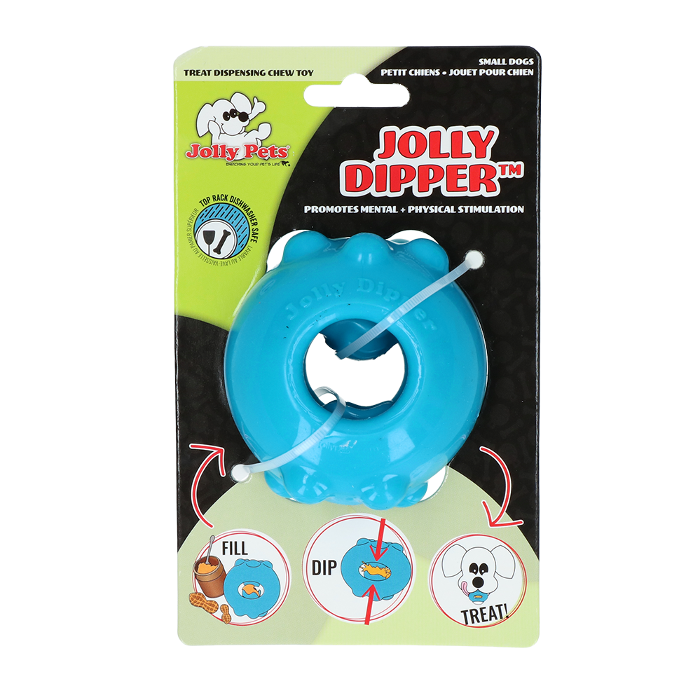 Jolly Pets Hundespielzeug Dipper S, TPE, 7,6 cm