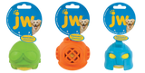 JW Hundespielzeug Helmet Heads Diver, Gummi, mit Quietscher