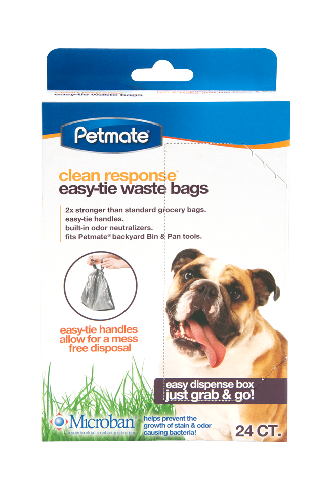 Petmate Hundekotbeutel, extra stark, 31 x 33 cm, 24 Stk