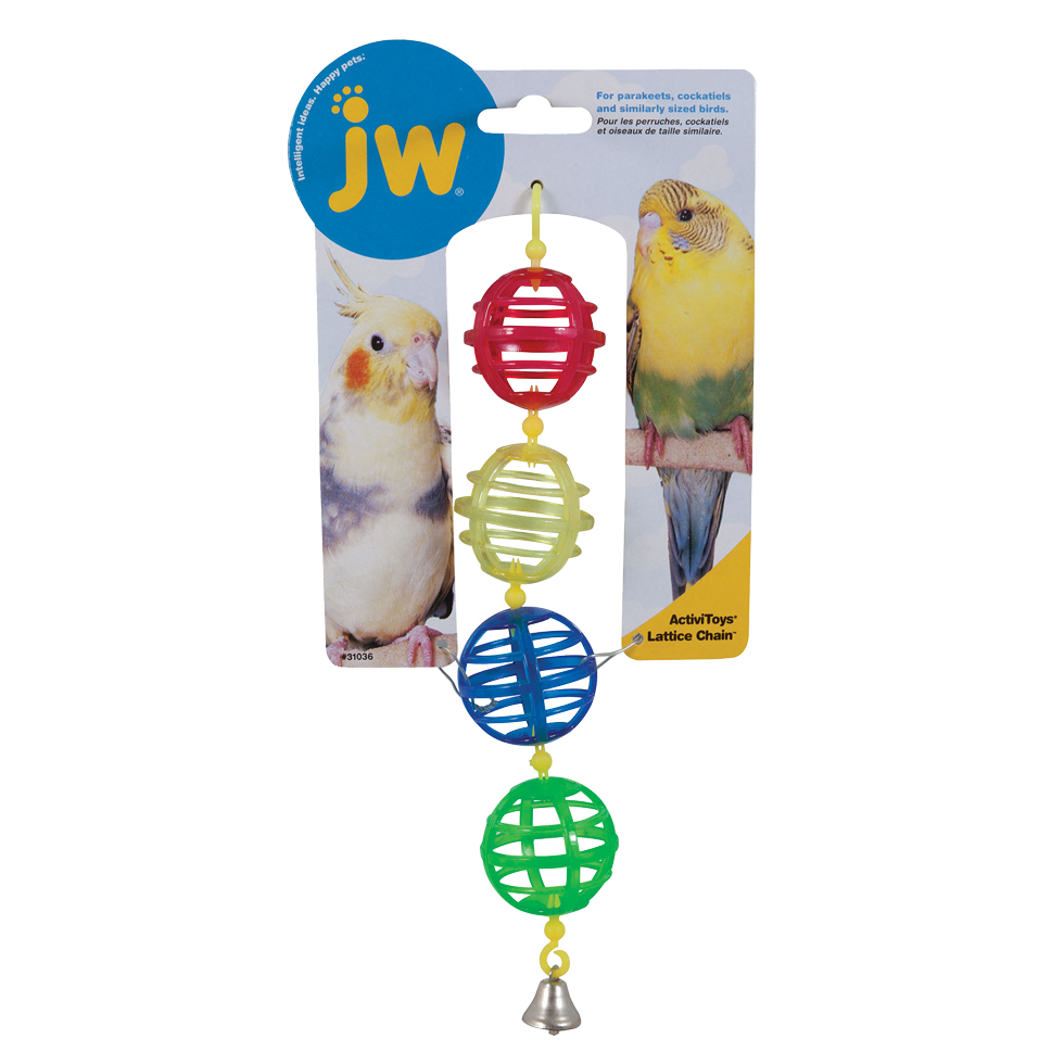JW Vogelspielzeug Lattice Chain, Kunststoff, 23 cm