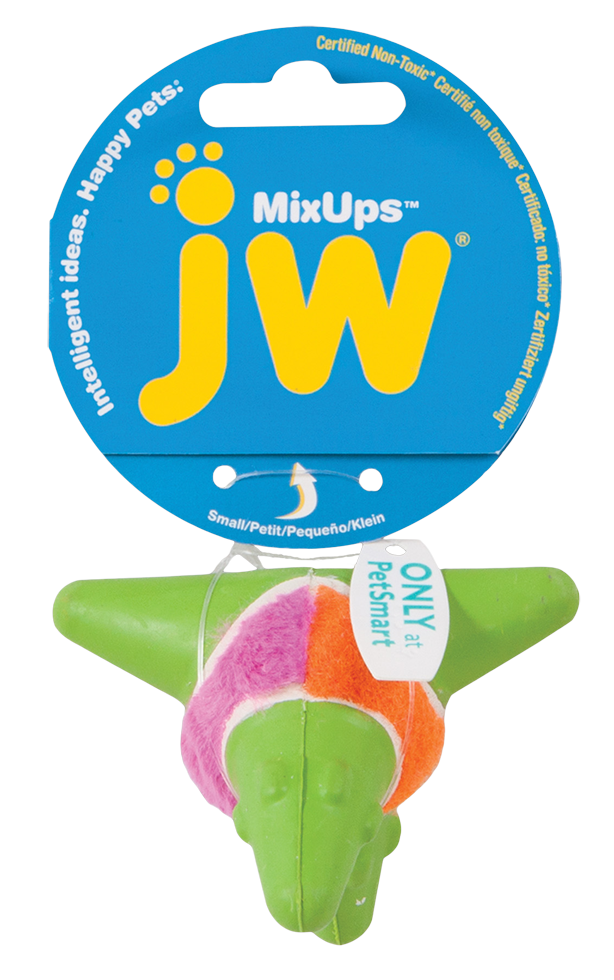 JW Hundespielzeug Mixups Arrow Ball, Small, Ø 7,5 cm