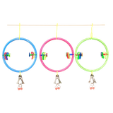 JW Vogelschaukel Kunststoff, JW Activitoy, Ø 11 cm, mit Glöckchen